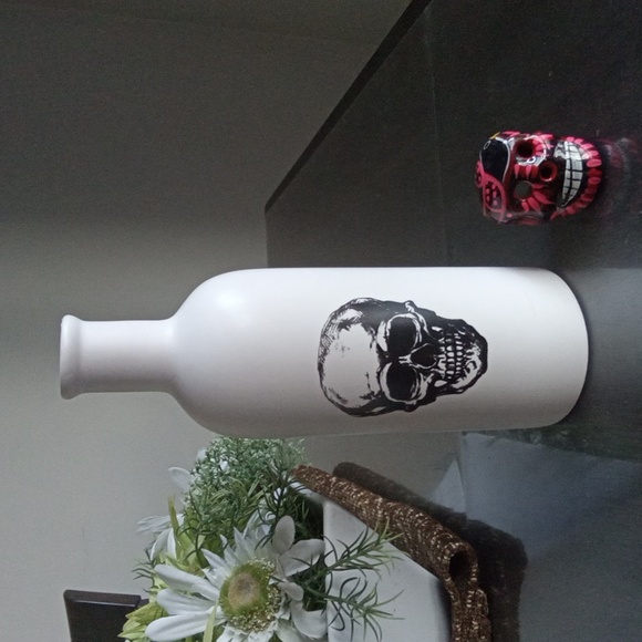 Other - Skull Vase & Sugar Skull Ornament home decorative